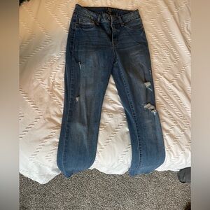 Rewash Women's Blue Skinny Leg Jeans